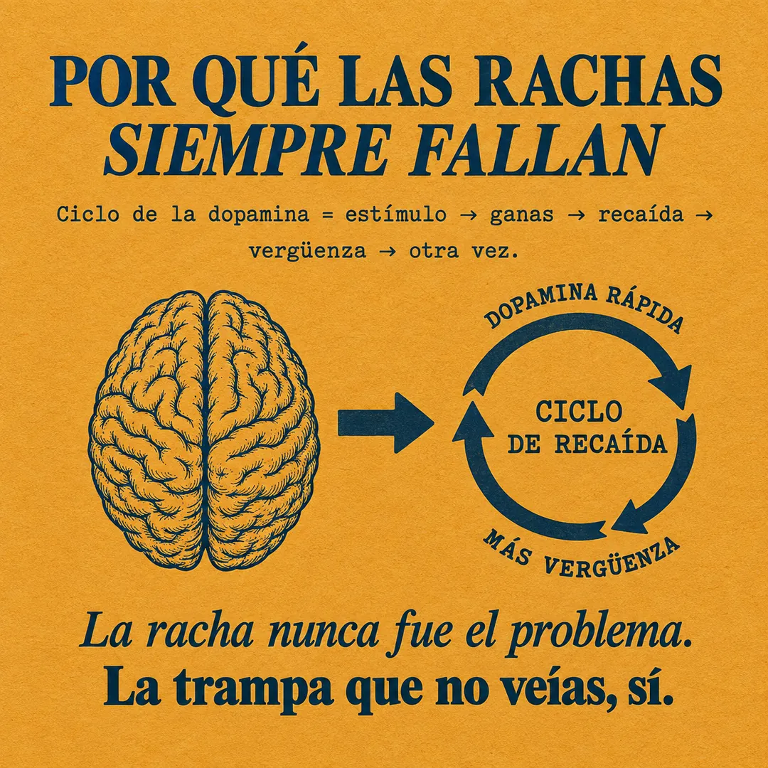 Por qué las rachas siempre fallan: el ciclo de la dopamina