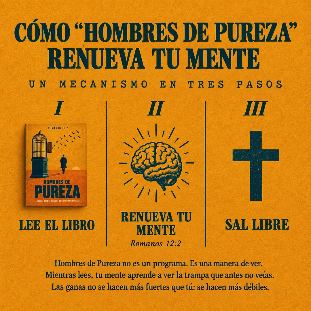 Cómo Hombres de Pureza renueva tu mente en tres pasos